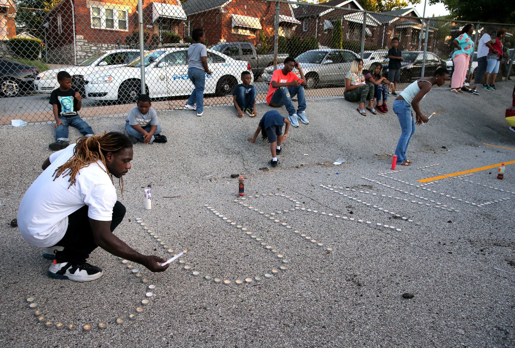 Vigil for murdered children in St. Louis